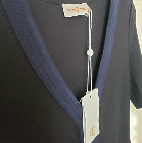 NWT TORY BURCH Black Sallare Tunic Dress - Picture 6 of 9